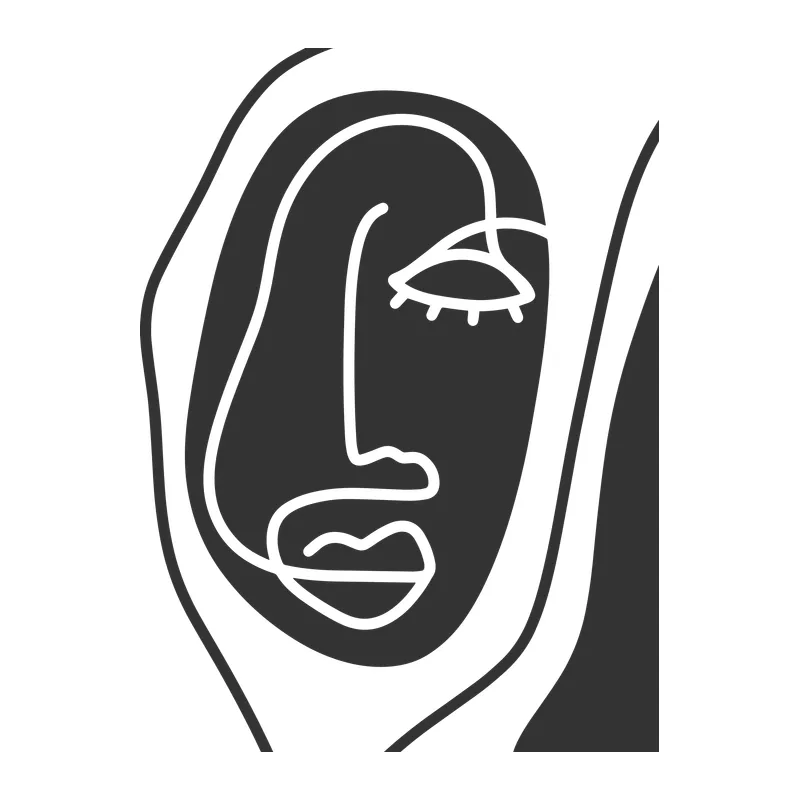 Abstract Woman Face