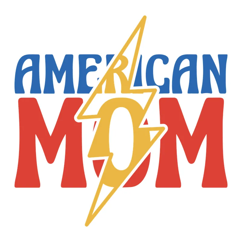American Mom Lightning Bolt