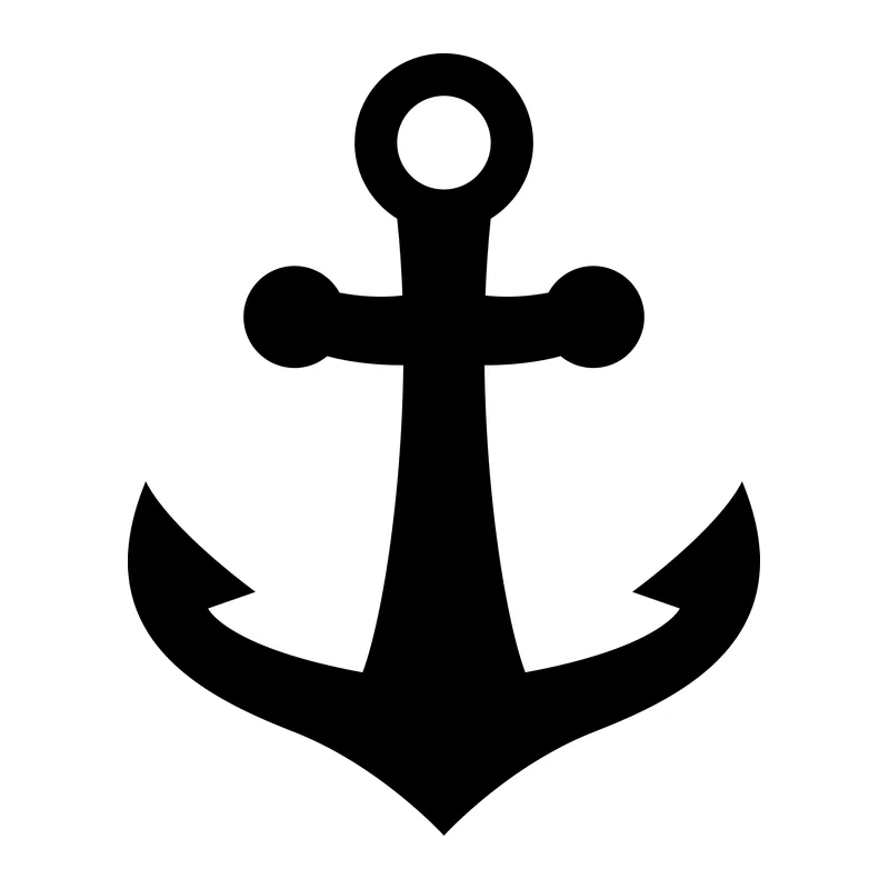 Classic Nautical Anchor