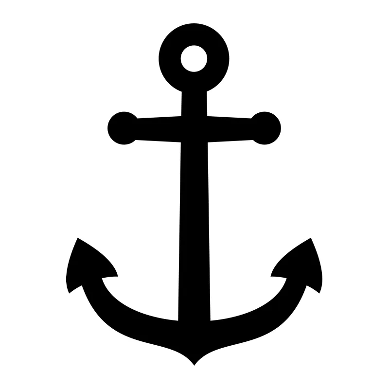 Classic Ship Anchor