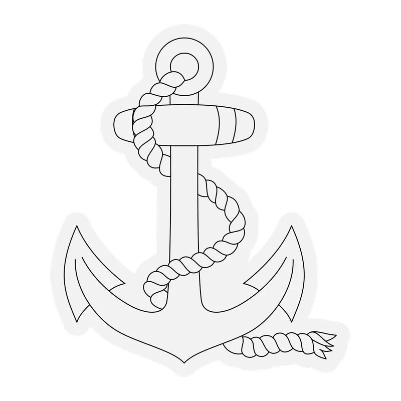 Rope Wrapped Anchor