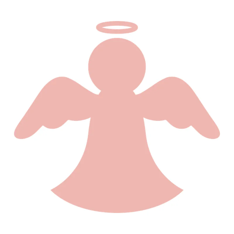 Simple Angel Silhouette