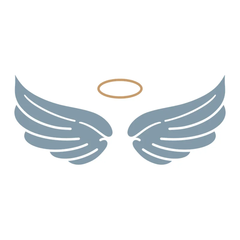 Angel Wings With Halo