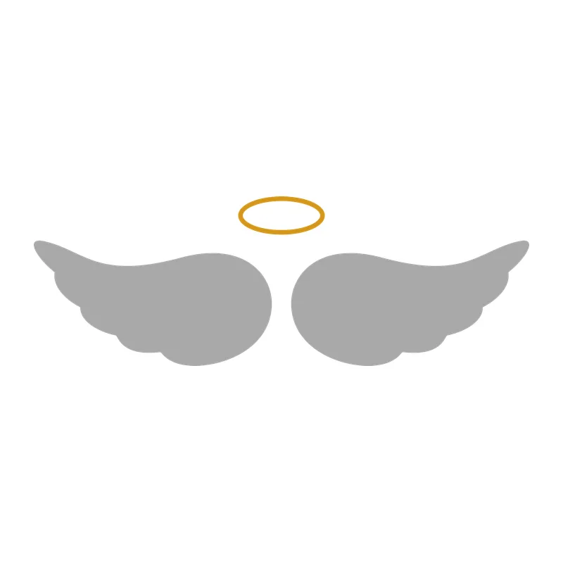 Angel Wings with Halo
