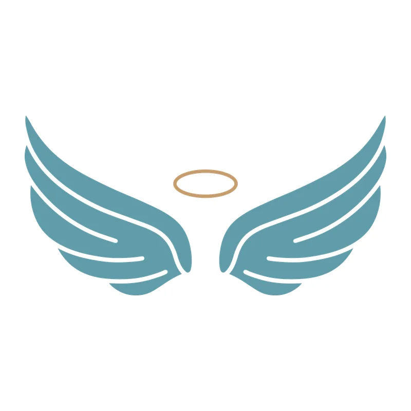 Angel Wings With Halo