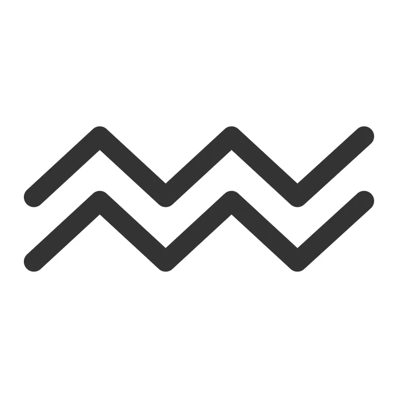 Aquarius Zodiac Symbol