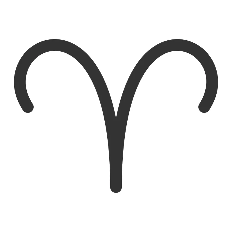 Aries Zodiac Symbol