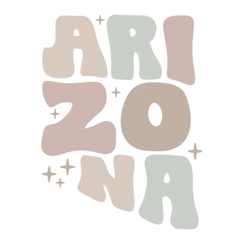 Groovy Arizona Lettering