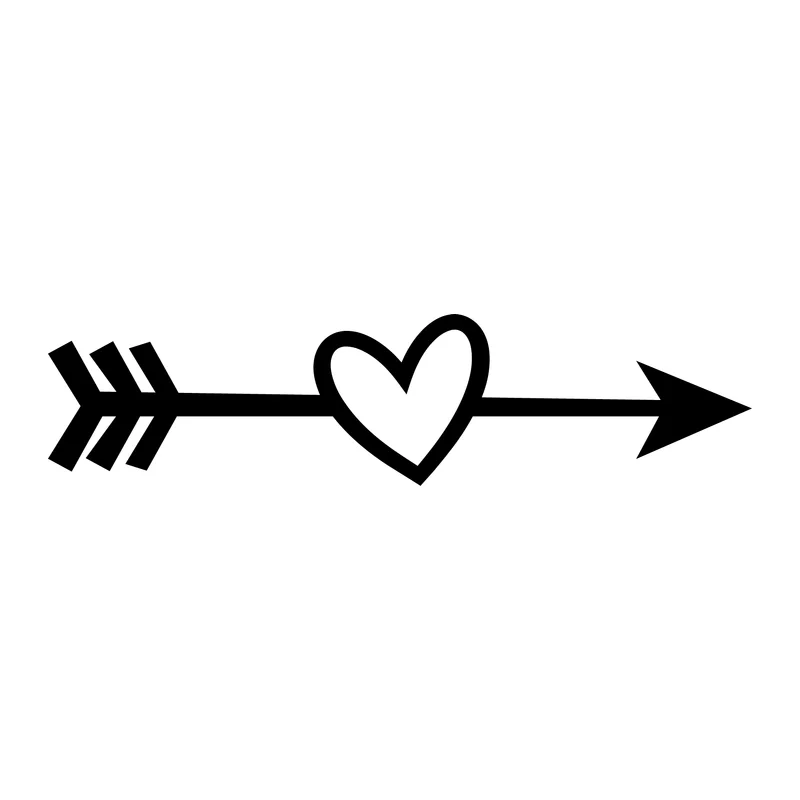 Arrow and Heart