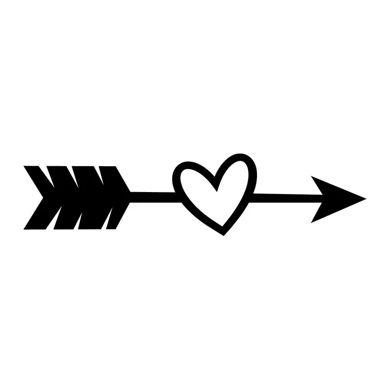 Arrow and Heart