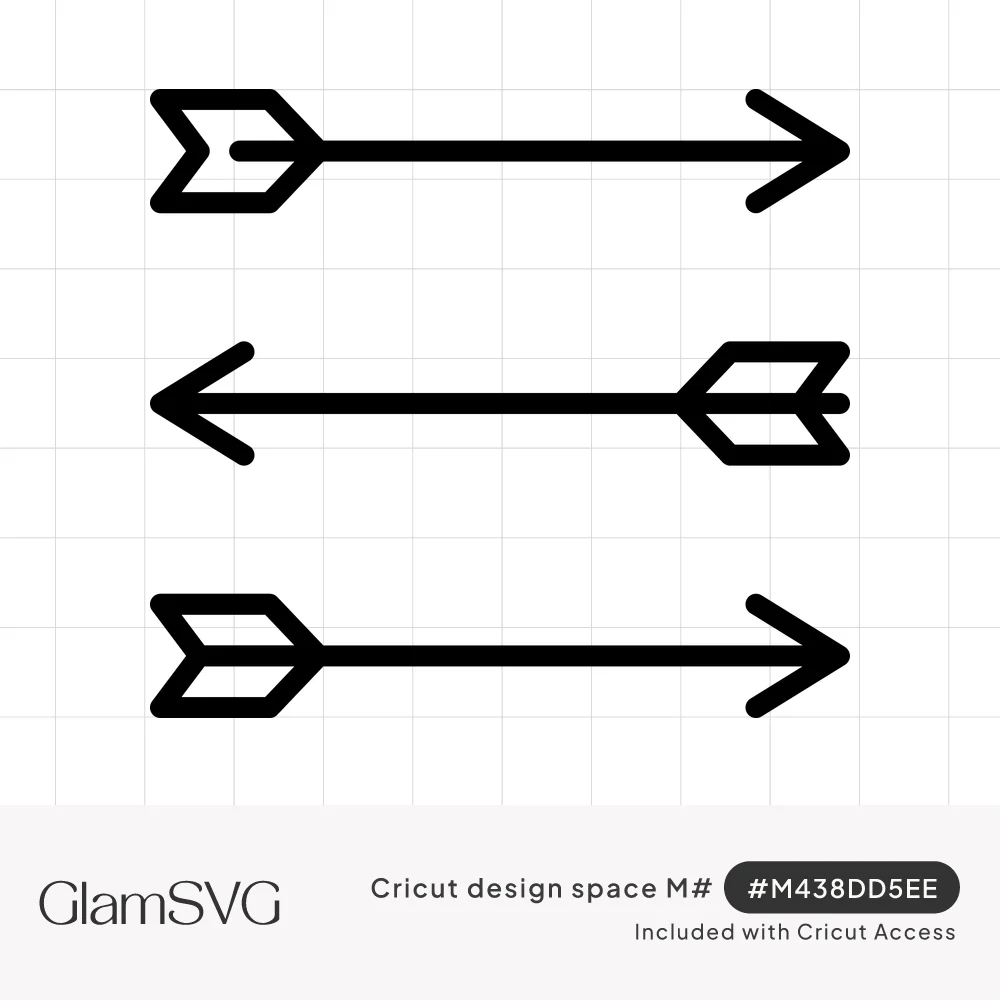 Three black outlined arrows stacked vertically, the top and bottom pointing right and the middle pointing left