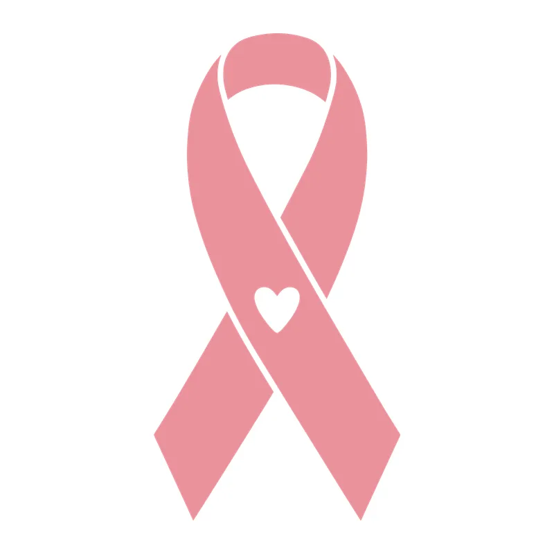 Awareness Ribbon With Heart