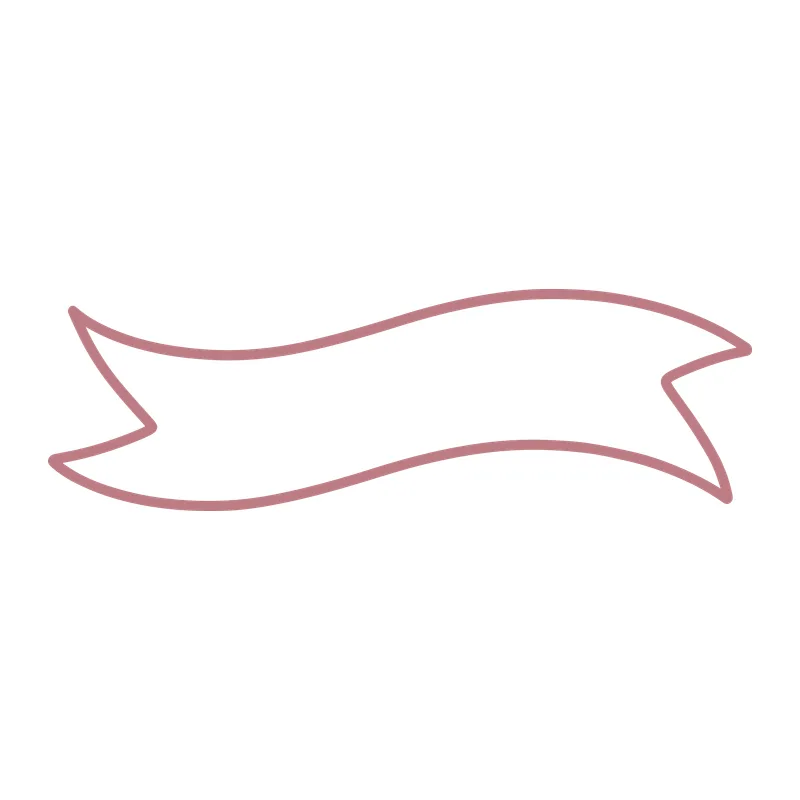 Wavy Ribbon Banner