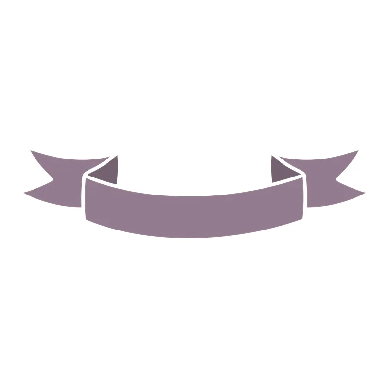 Curved Ribbon Banner