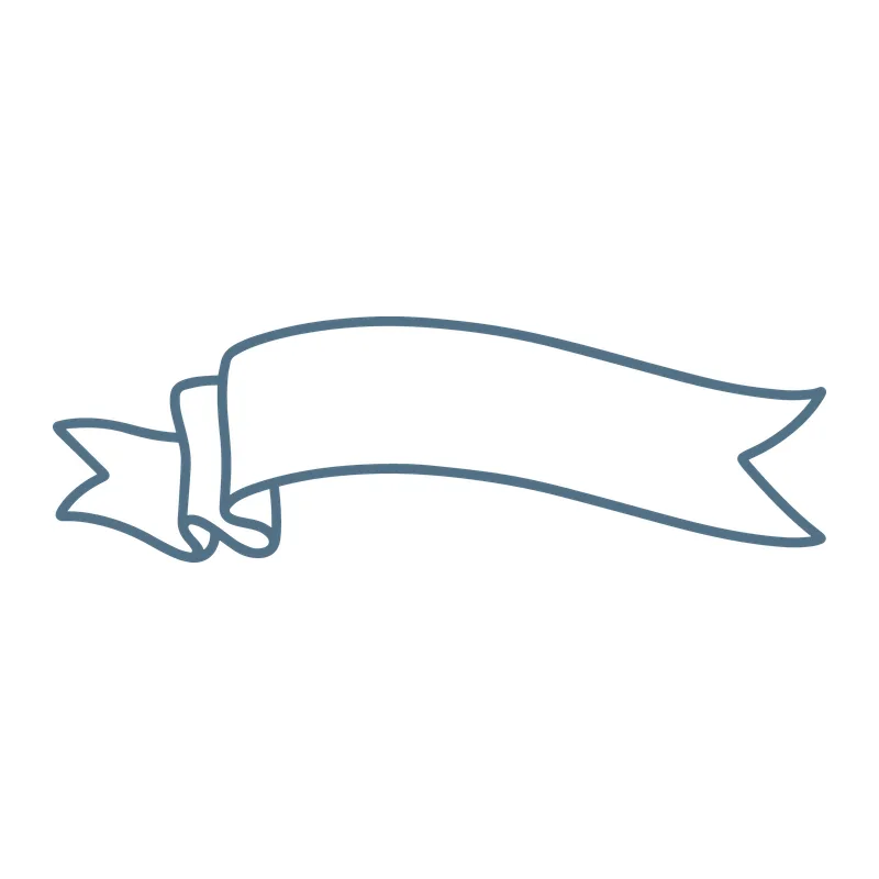 Hand-Drawn Ribbon Banner
