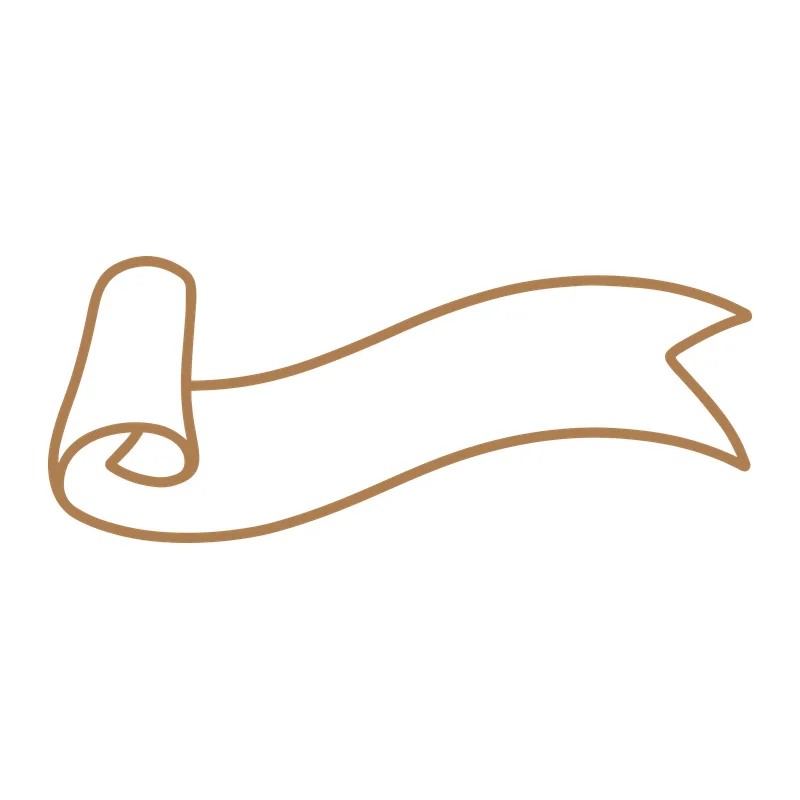 Curled Ribbon Banner