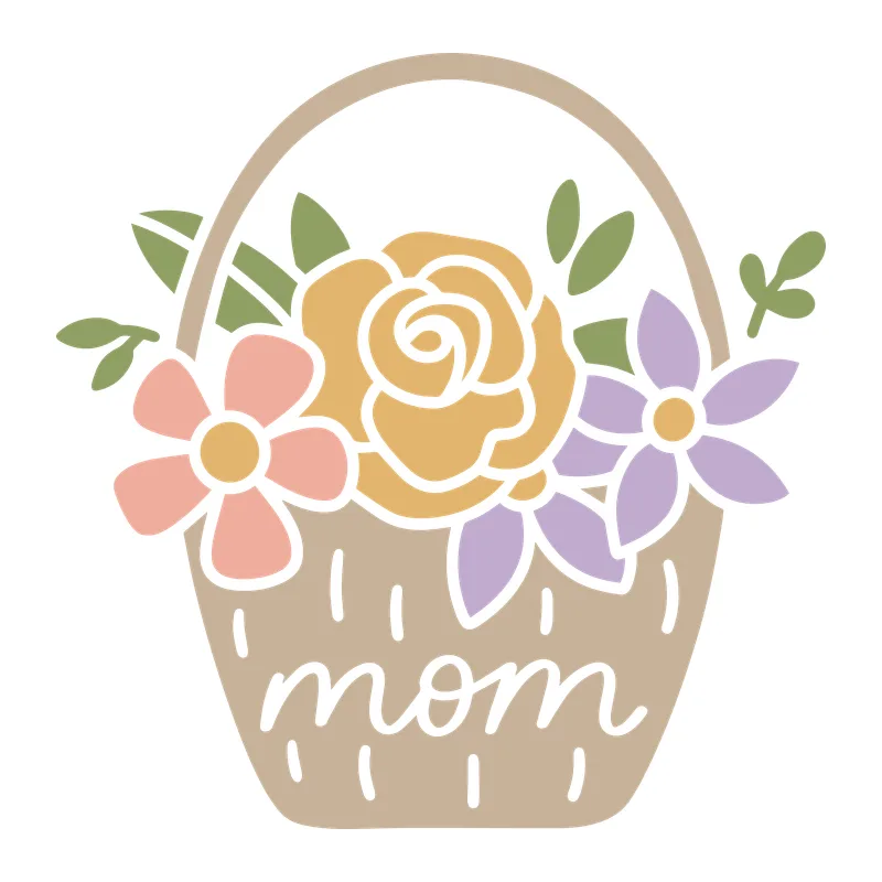 Mom Flower Basket
