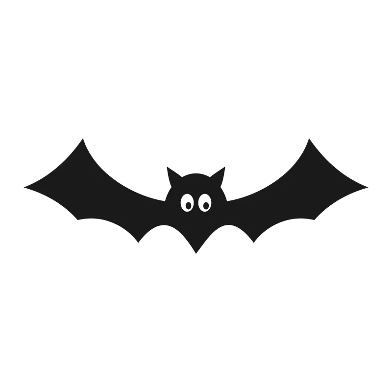 Wide-Eyed Halloween Bat