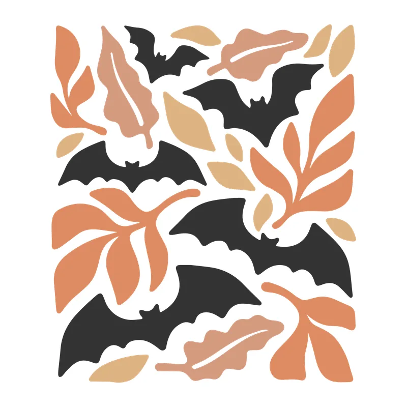 Bats and Autumn Leaves