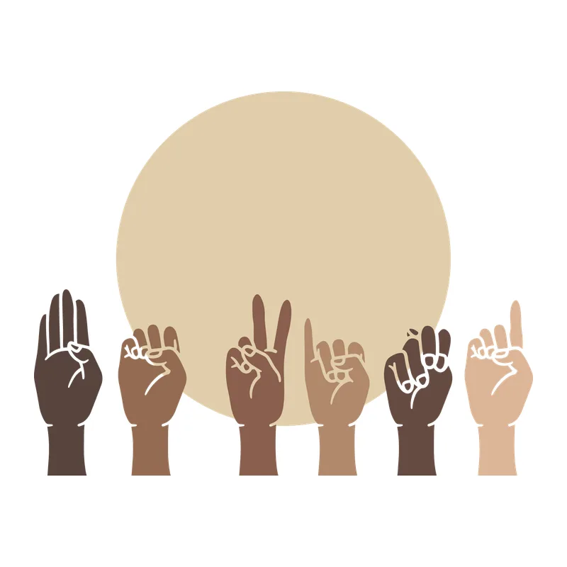 Be Kind Sign Language Hands