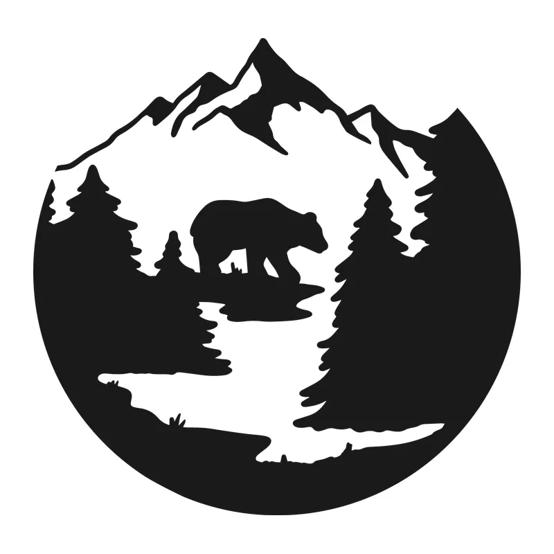Bear Mountain Forest Scene