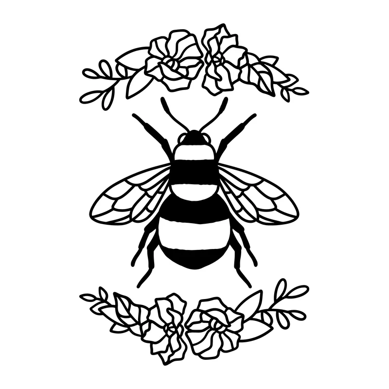 Floral Bumble Bee