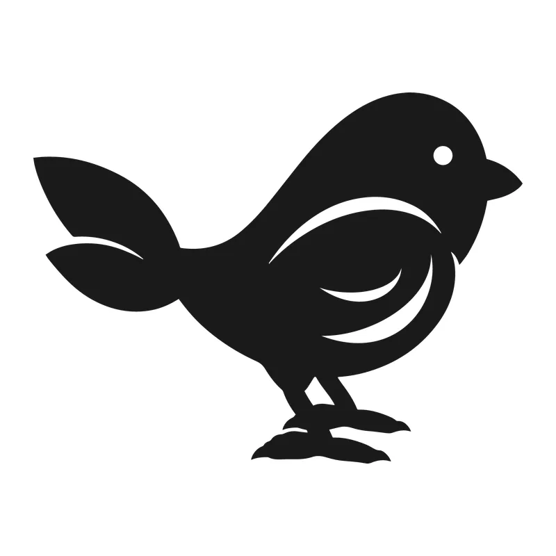 Little Songbird Silhouette