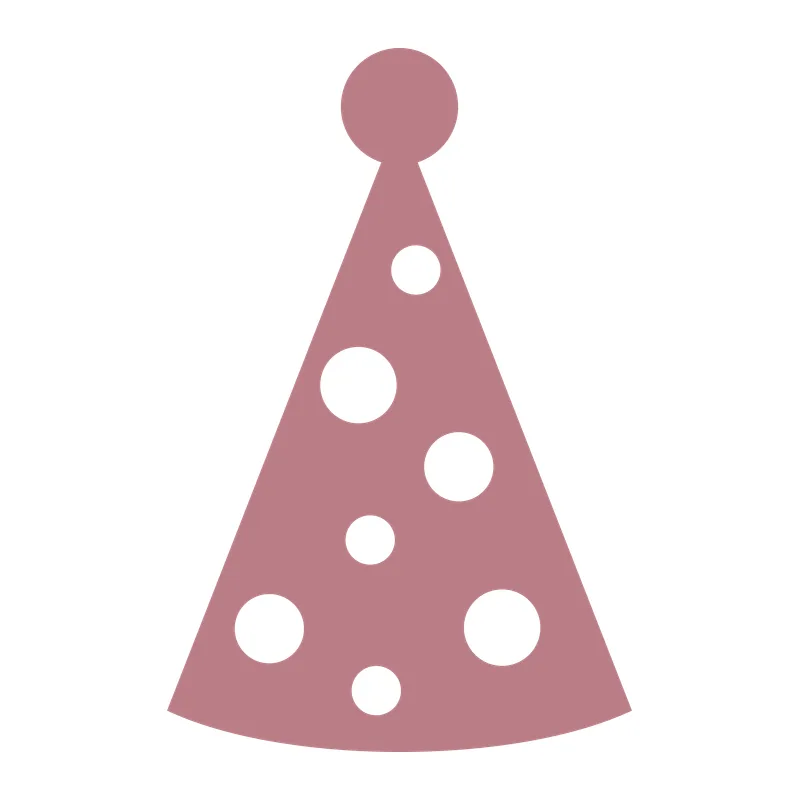 Polka Dot Birthday Hat