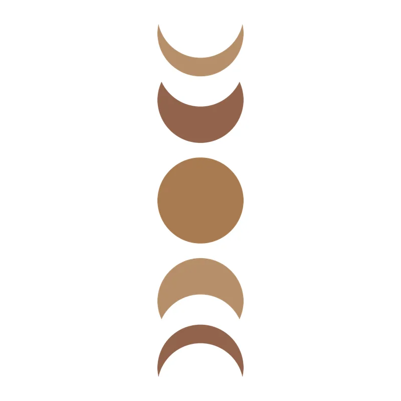 Boho Moon Phases