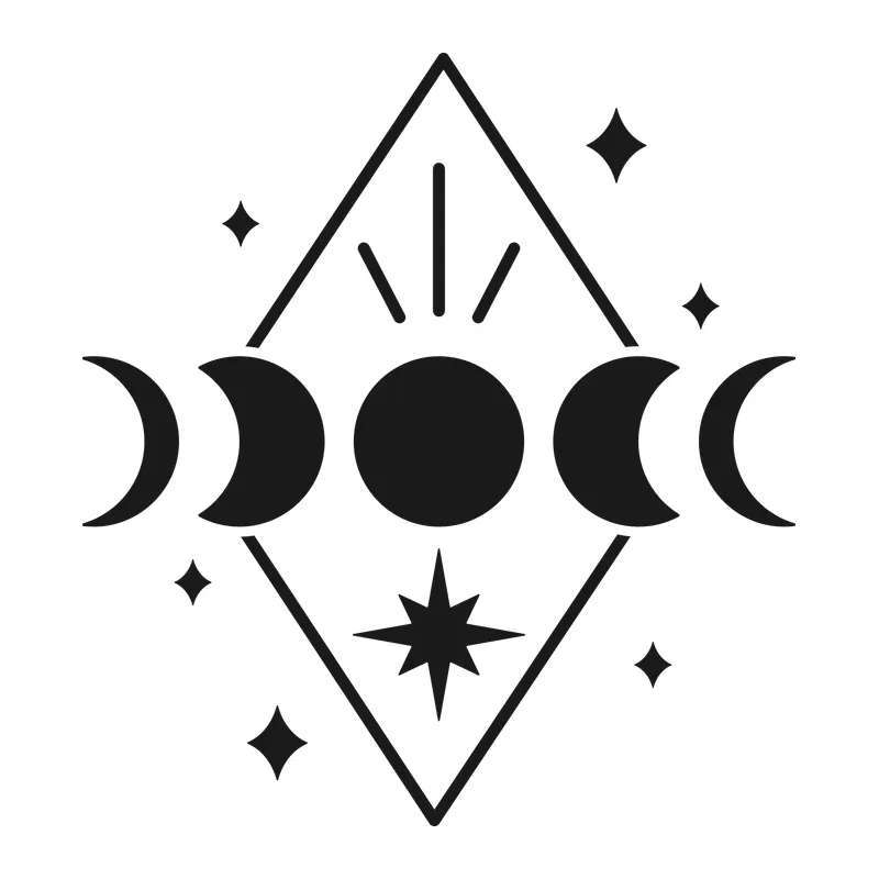 Boho Moon Phase