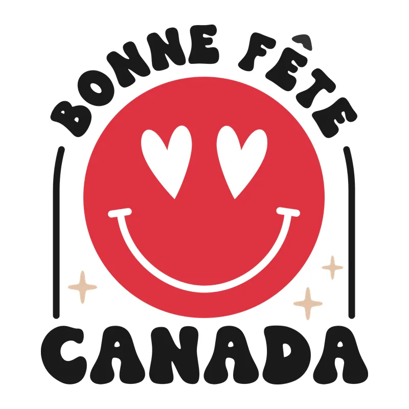 Bonne Fête Canada Smiley