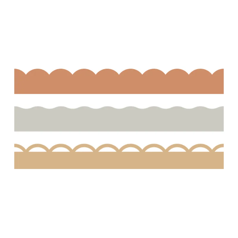 Scalloped Edge Borders