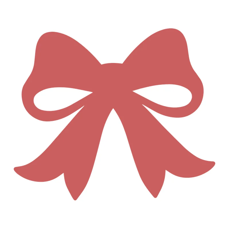 Ribbon Bow Silhouette
