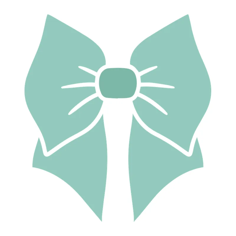 Mint Hair Bow