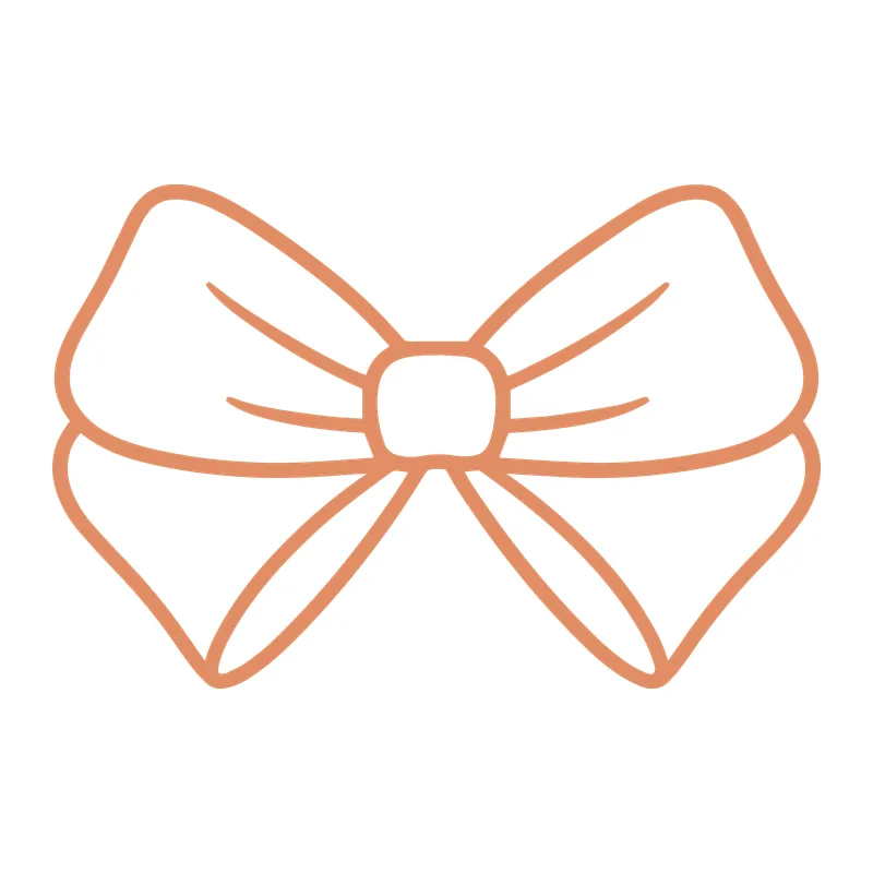 Simple Outline Bow