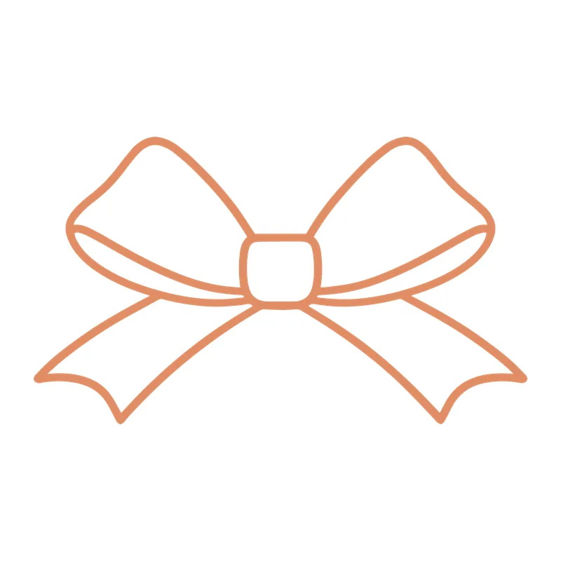 Simple Outline Bow