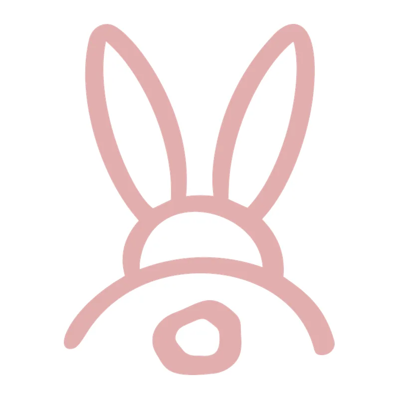 Bunny Back Outline