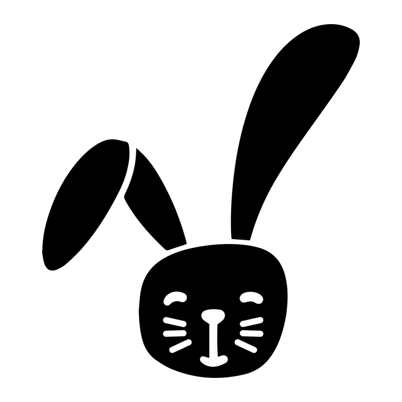 Floppy Ear Bunny Face