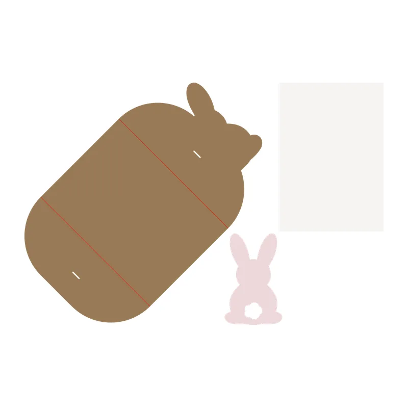 Bunny Gatefold Card