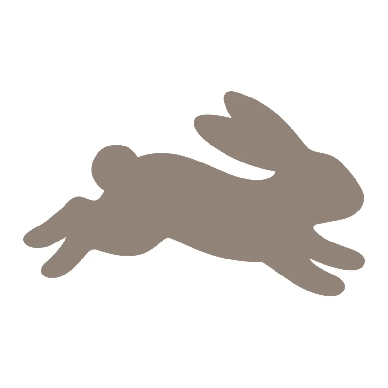 Leaping Bunny Silhouette