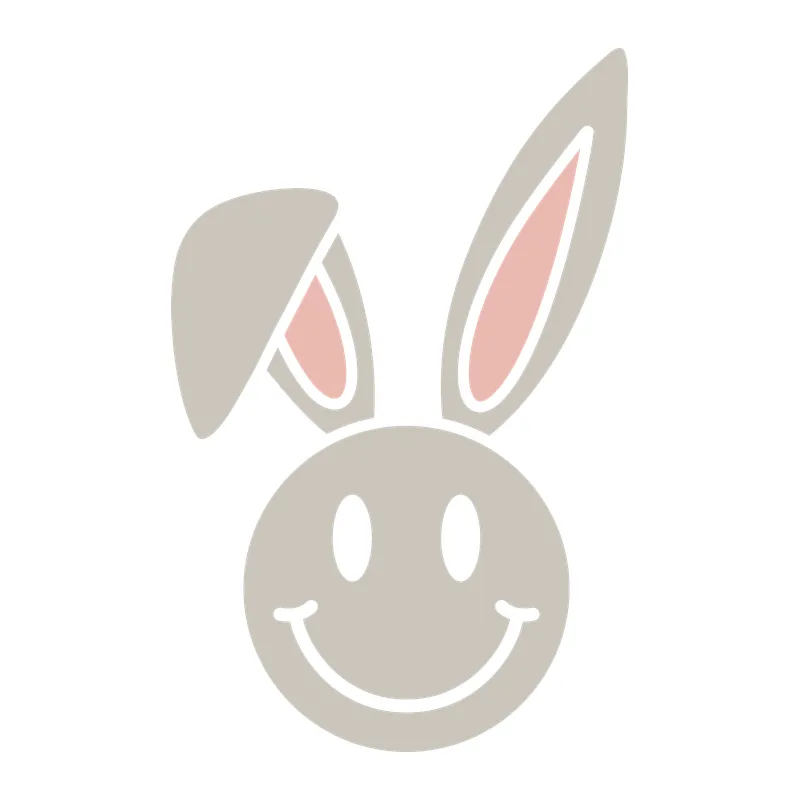 Bunny Smiley Face