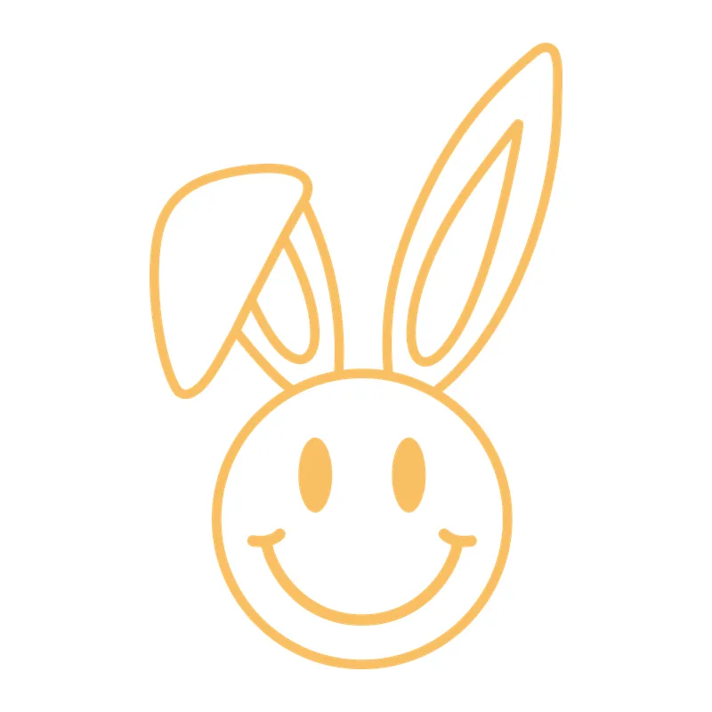 Bunny Smiley Face