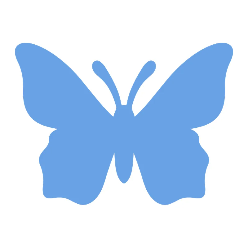 Simple Butterfly Silhouette