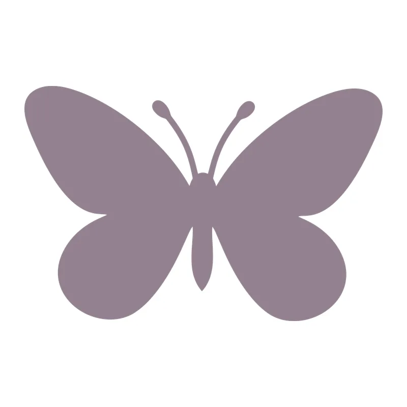 Simple Butterfly Silhouette