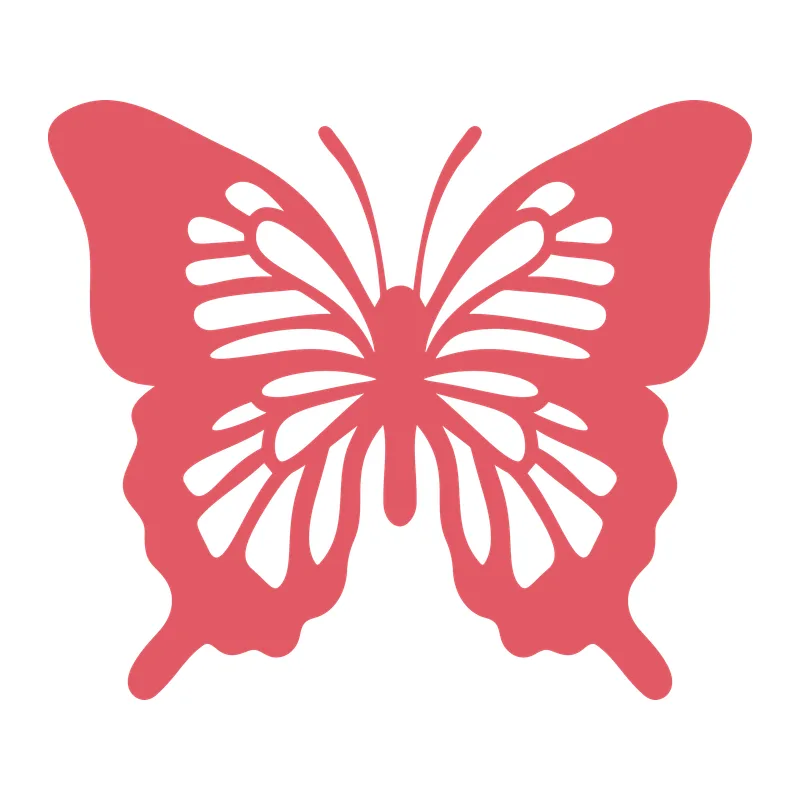 Swallowtail Butterfly Silhouette