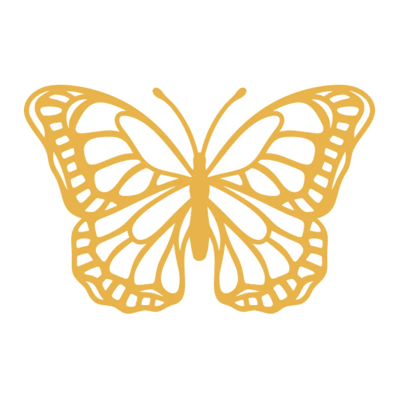 Monarch Butterfly Cutout