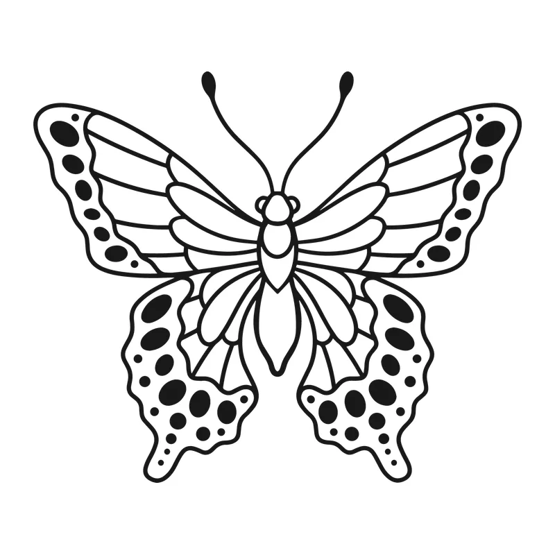 Spotted Swallowtail Butterfly