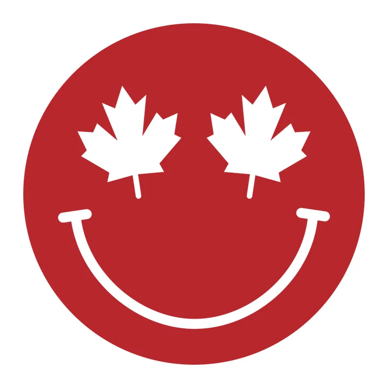Canada Day Smiley Face