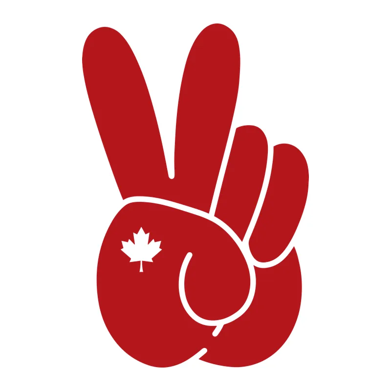 Canada Peace Hand
