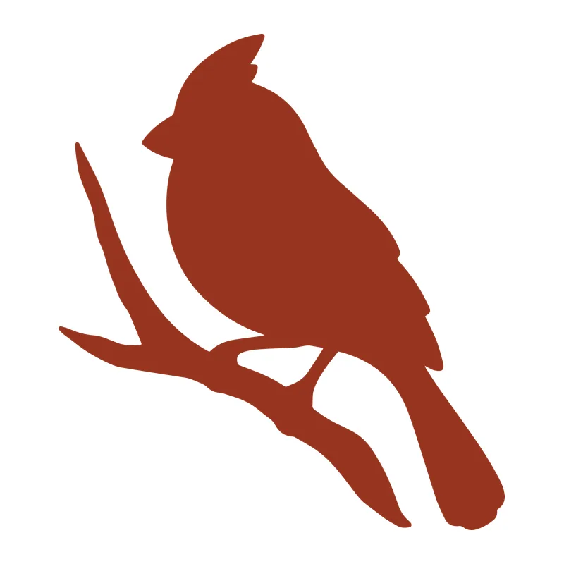 Cardinal on a Branch